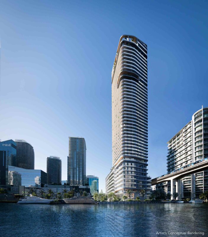 Rendering Of Lofty Brickell